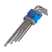 FIXTEC Wholesale Extra Long Arm Star Key Wrench Set Allen Torx Key Set